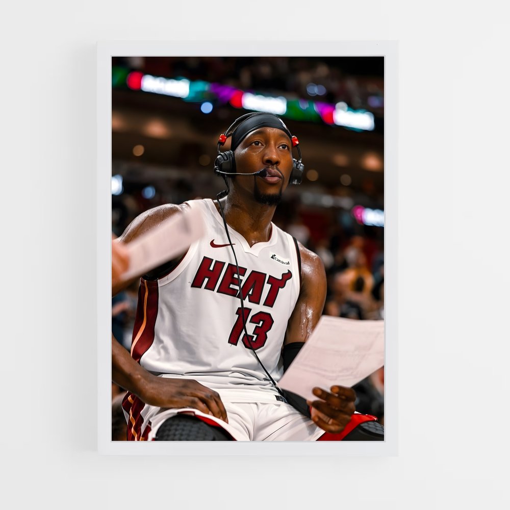 Poster Microphone et Rêves – affiche Basketball (vue 3)